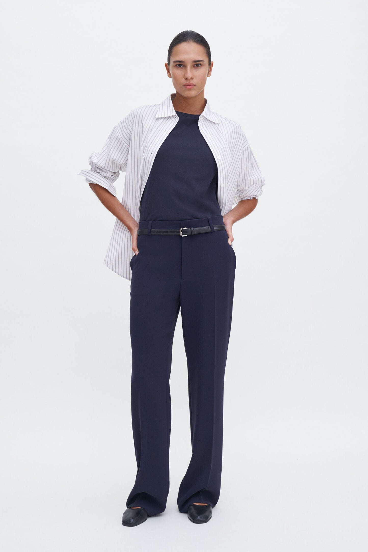 Hutton Trousers Navy Filippa K