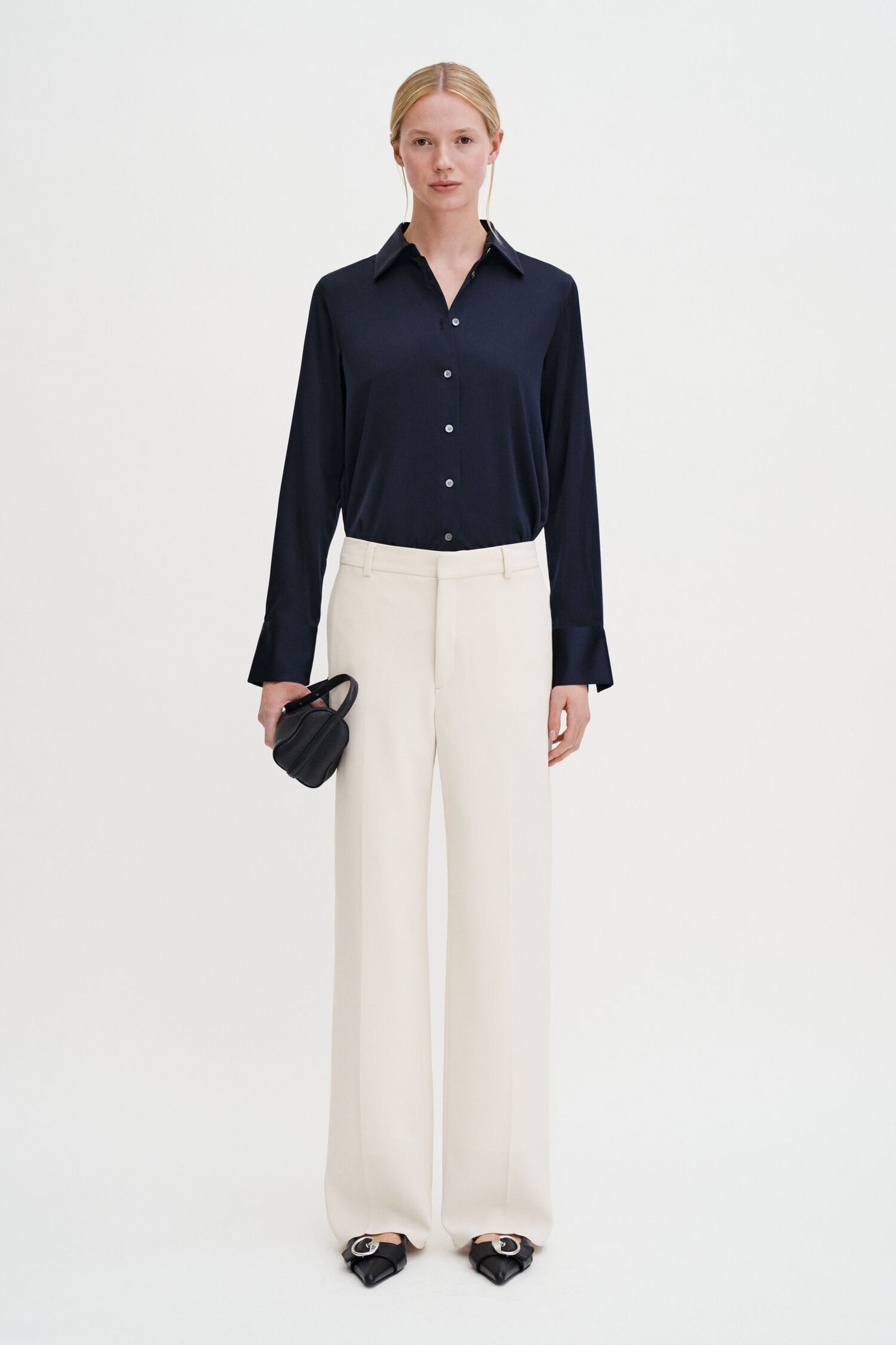 Hutton Trousers Ivory Filippa K
