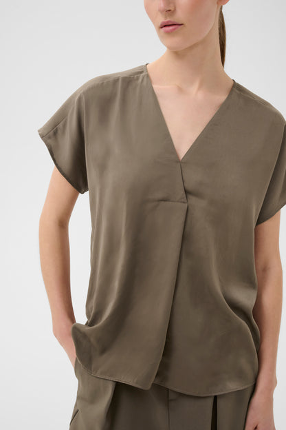 RindaIW Top Coffee Quartz InWear