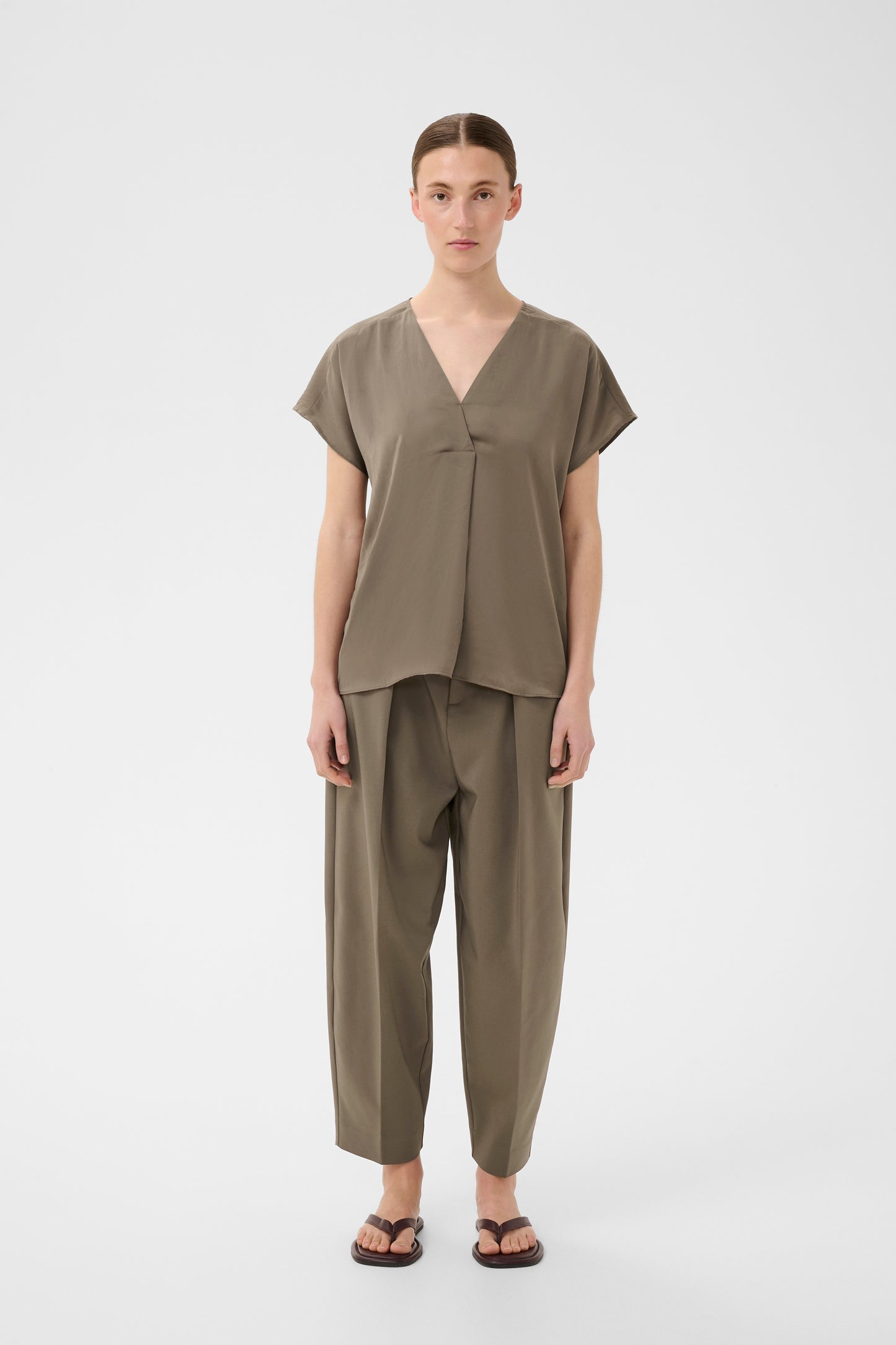 RindaIW Top Coffee Quartz InWear