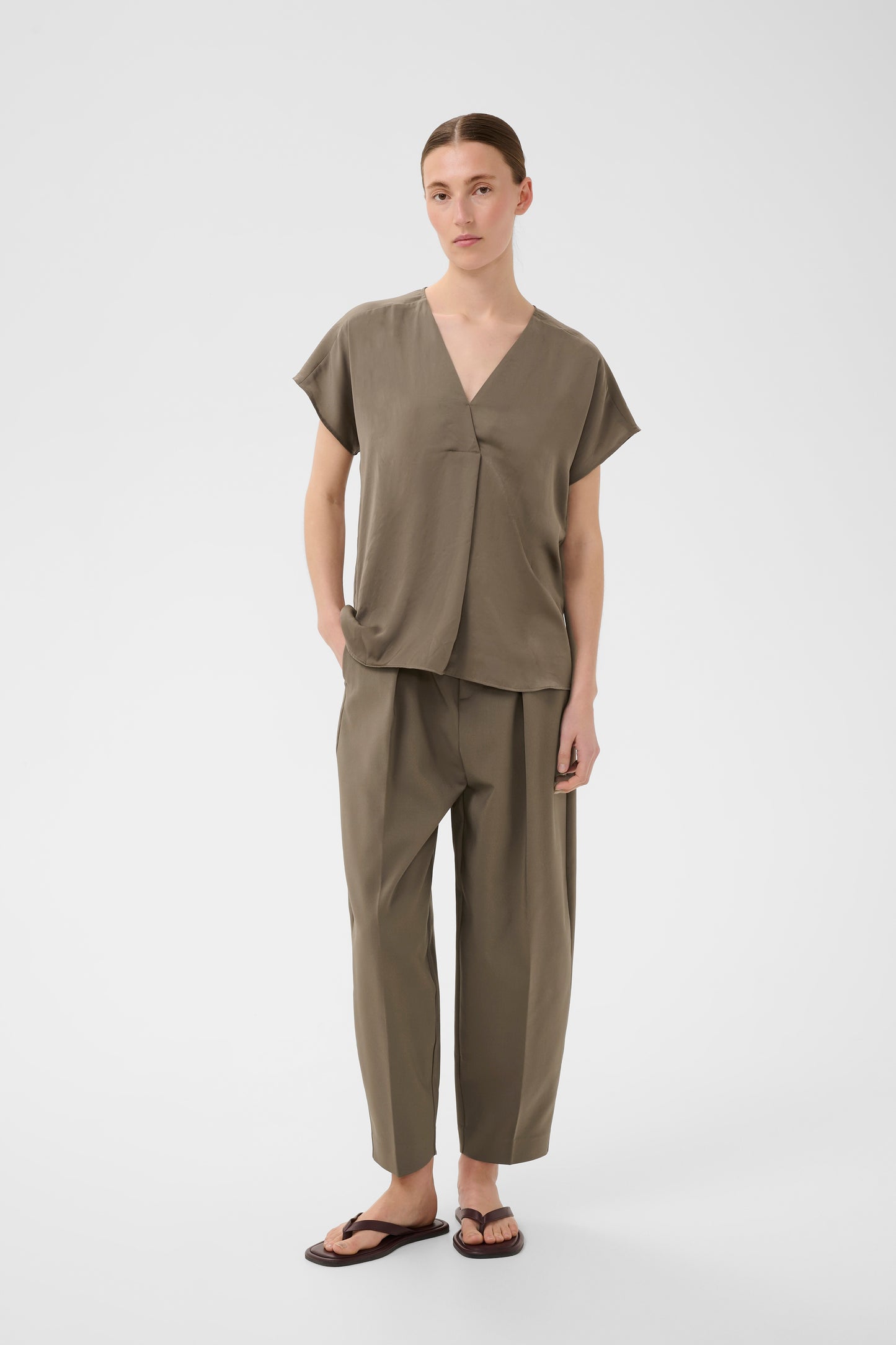 RindaIW Top Coffee Quartz InWear