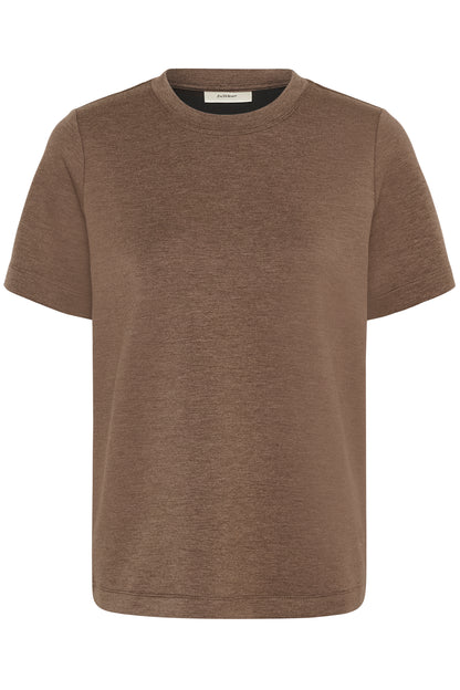 VincentIW Melange Karmen T-Shirt Coffee Quartz Mel InWear