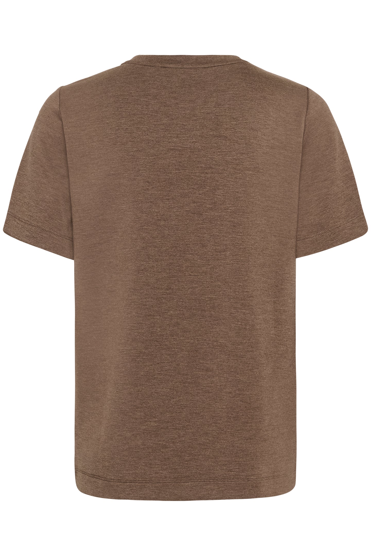 VincentIW Melange Karmen T-Shirt Coffee Quartz Mel InWear