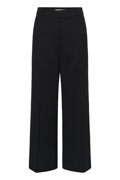 BriezIW Slit Pants Black InWear