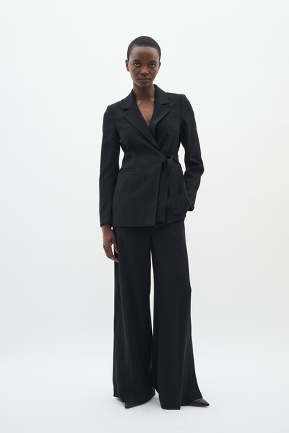 BriezIW Slit Pants Black InWear