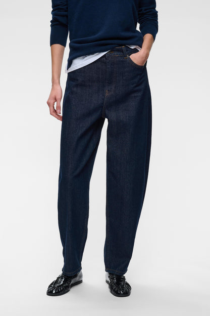 KarfinaIW Barrel Jeans Dark Blue Denim InWear