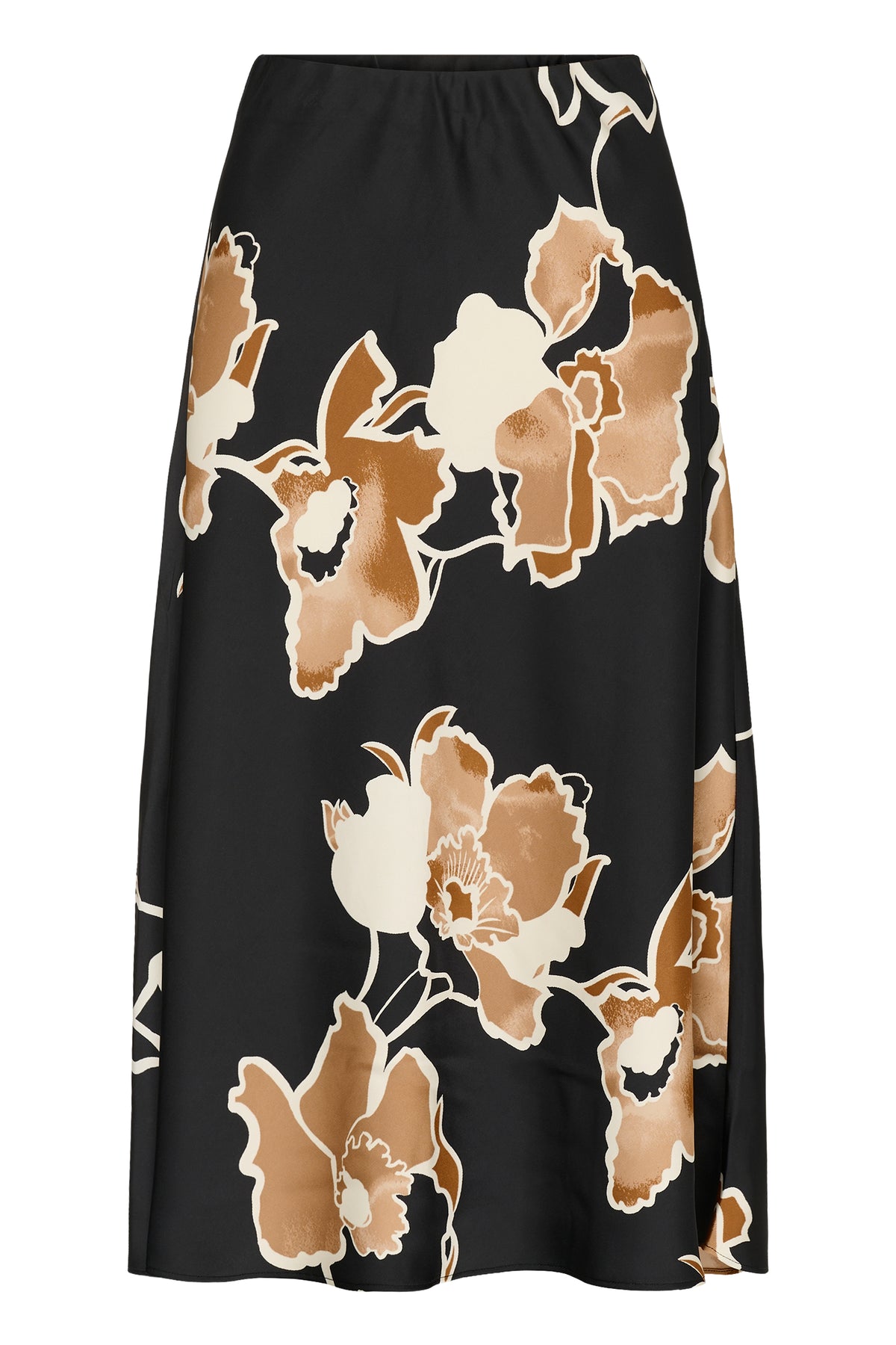 DawnIW Skirt Black Sketch Flower InWear