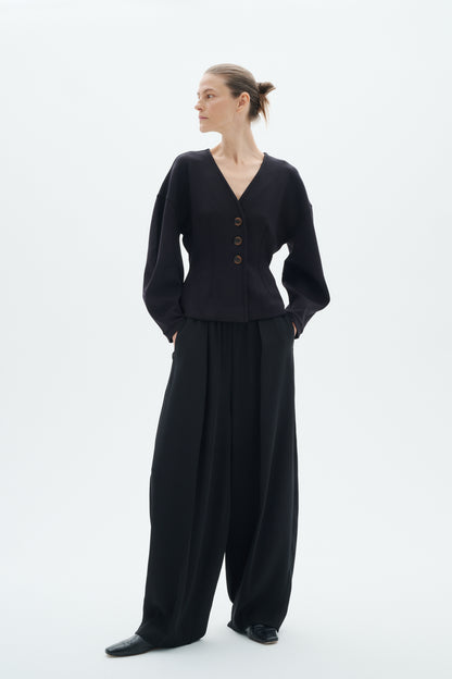 FariIW Vincent Jacket Black InWear