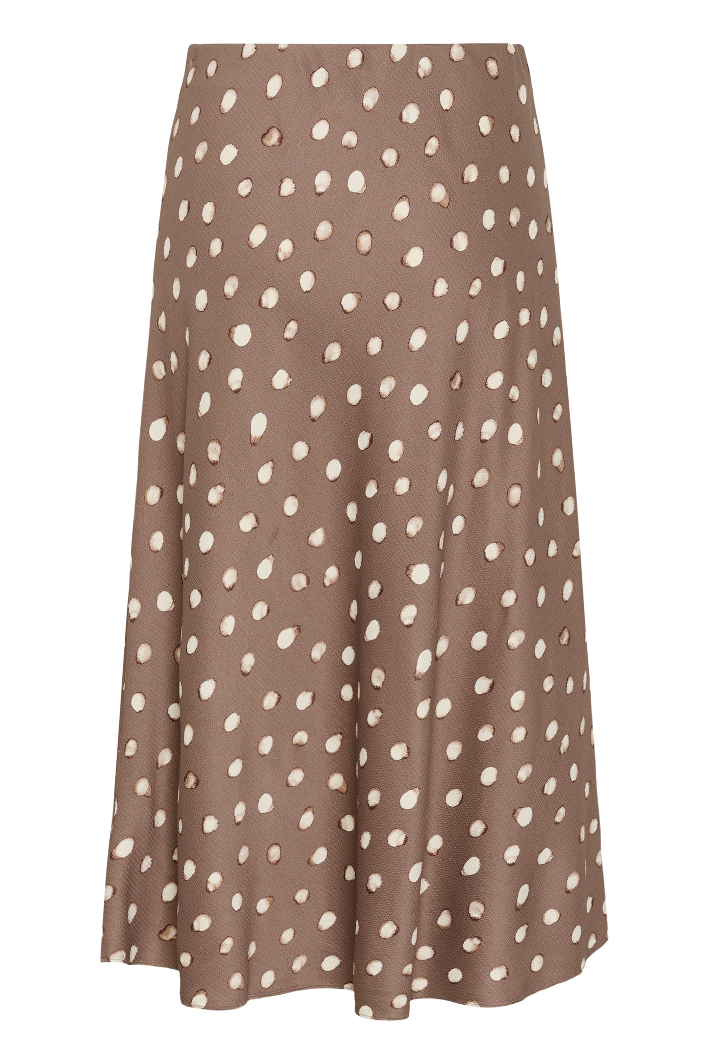 HenriIW Skirt Brown Brush Dot InWear