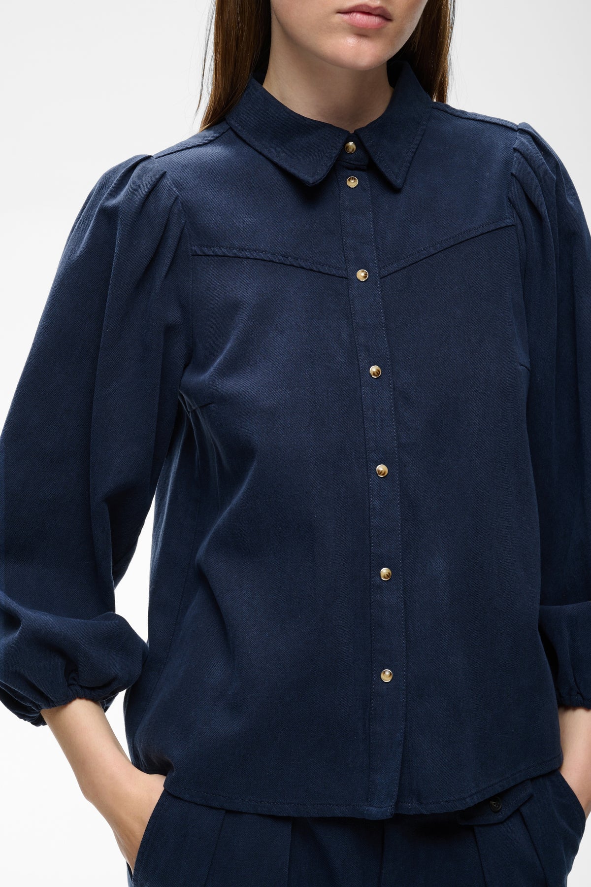 HessiIW Ballari Shirt Midnight Magic InWear