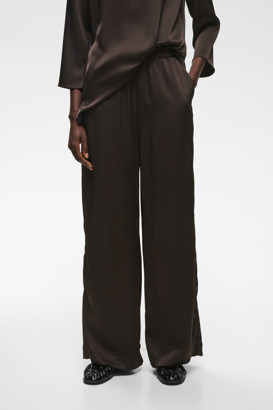 OliveIW Pant Chocolate Brown InWear