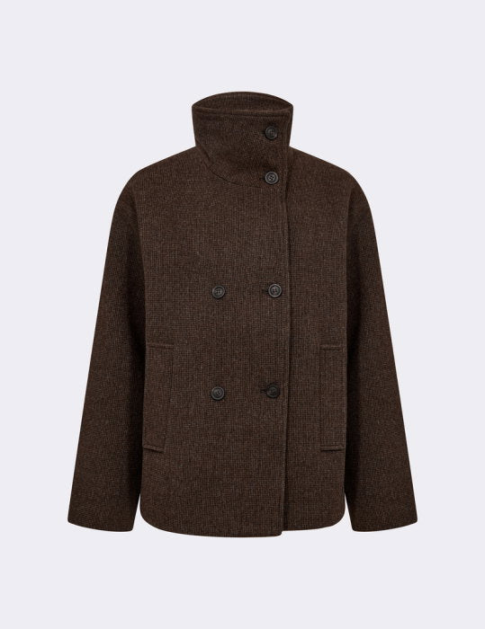 LR-Sandra 1 Jacket Dark Brown Levete Room