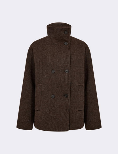 LR-Sandra 1 Jacket Dark Brown Levete Room
