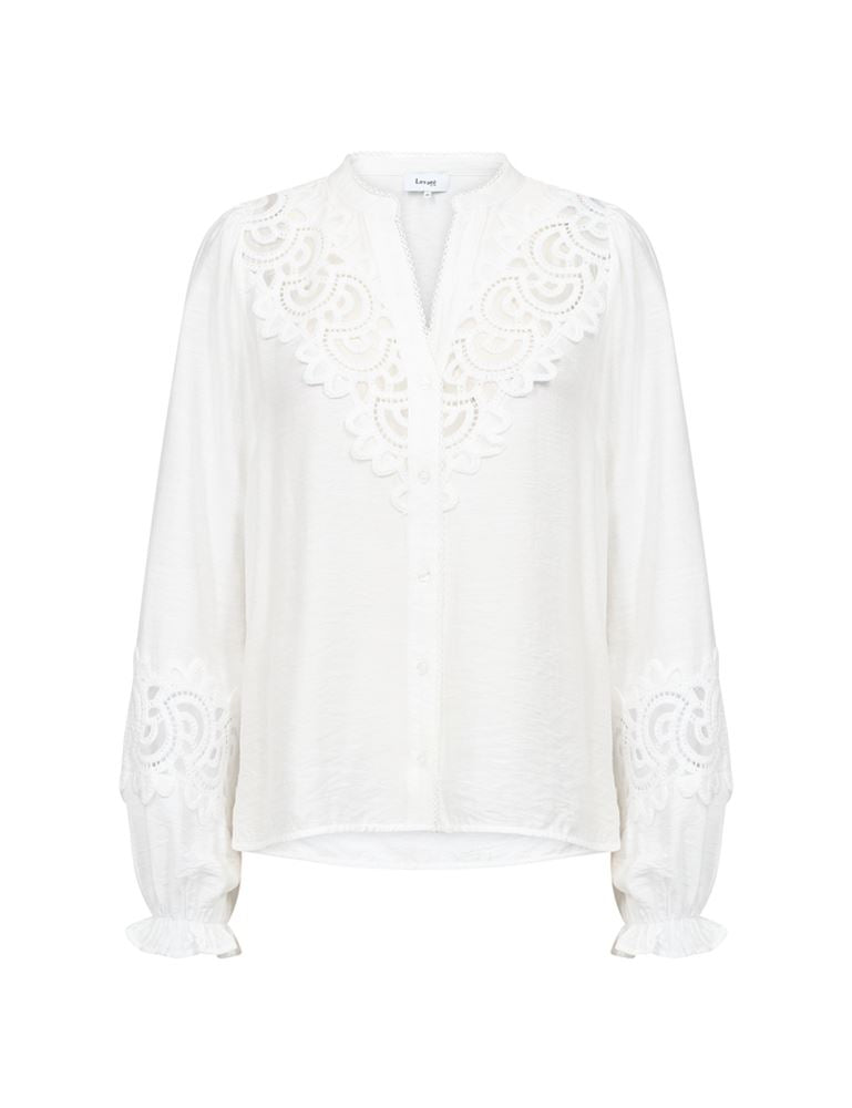 LR-Tina 1 Blouse White Levete Room