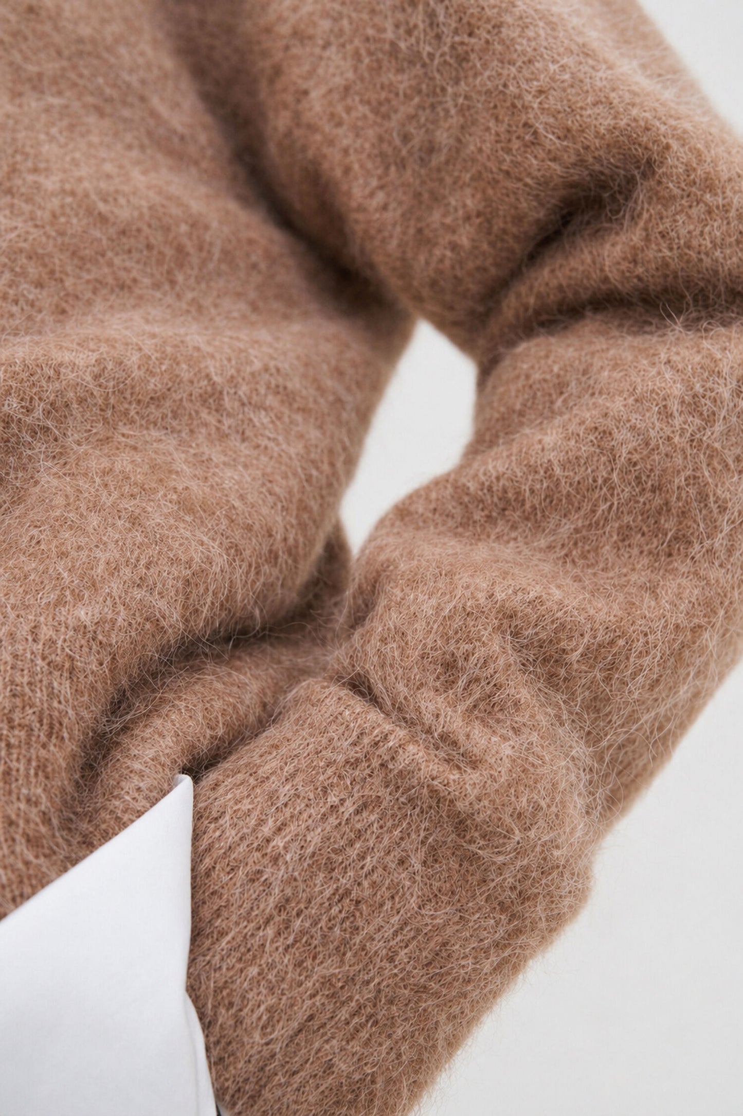 Fluffy Sweater Dark Beige Filippa K
