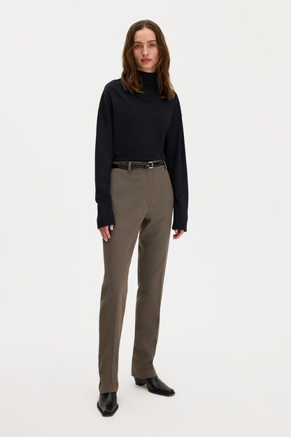 Twisted Neck Top Black Filippa K