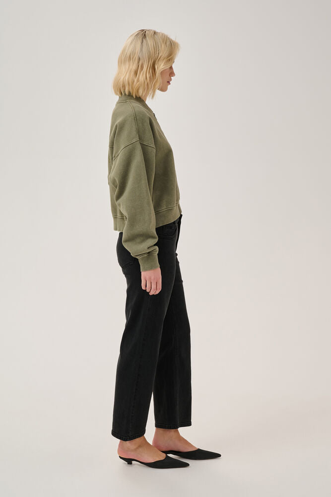 MWValla 144 Jeans Straight Dark Grey Wash My Essential Wardrobe