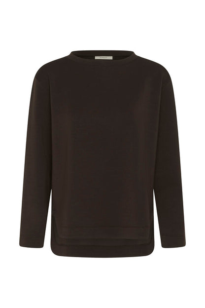 GincentIW Crewneck Sweatshirt Chocolate Brown InWear