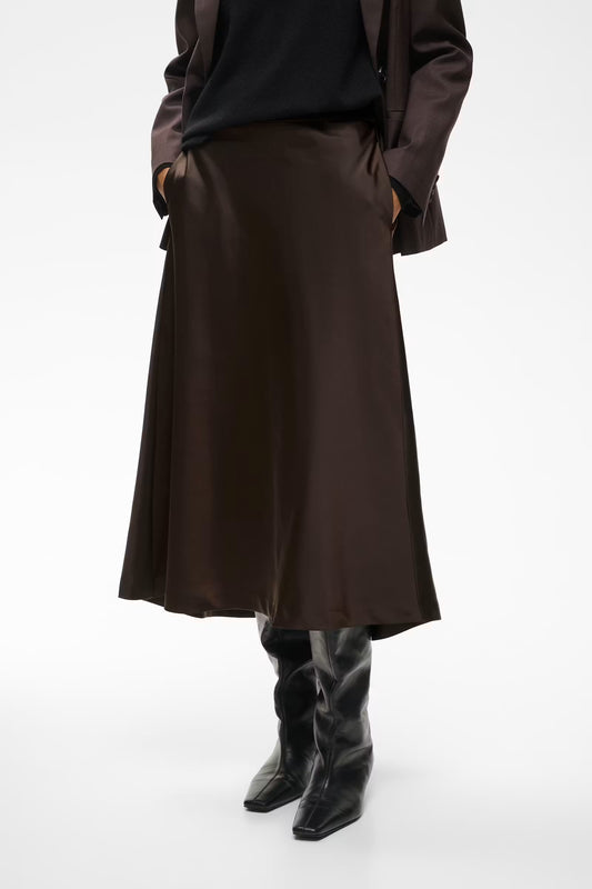 ZilkyIW Skirt Chocolate Brown InWear