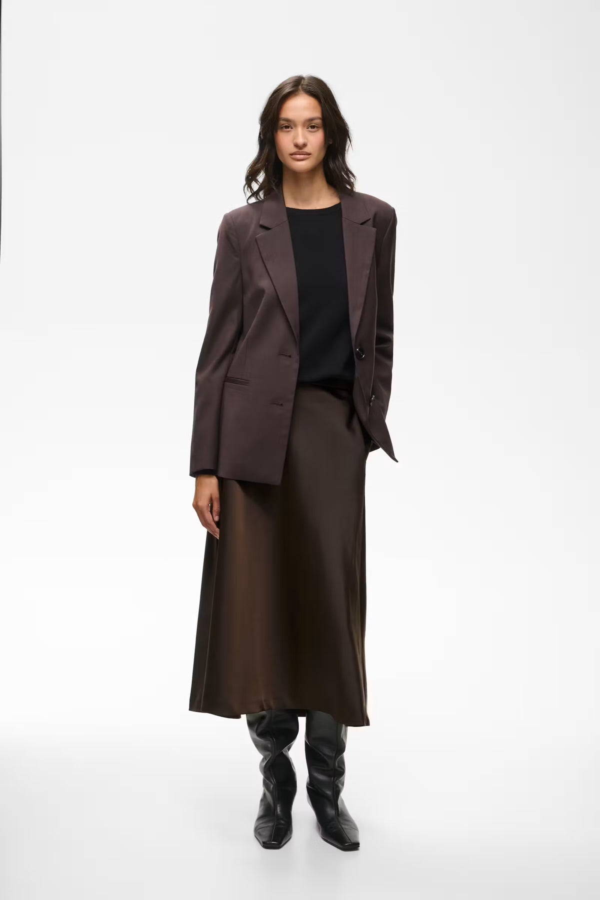ZilkyIW Skirt Chocolate Brown InWear