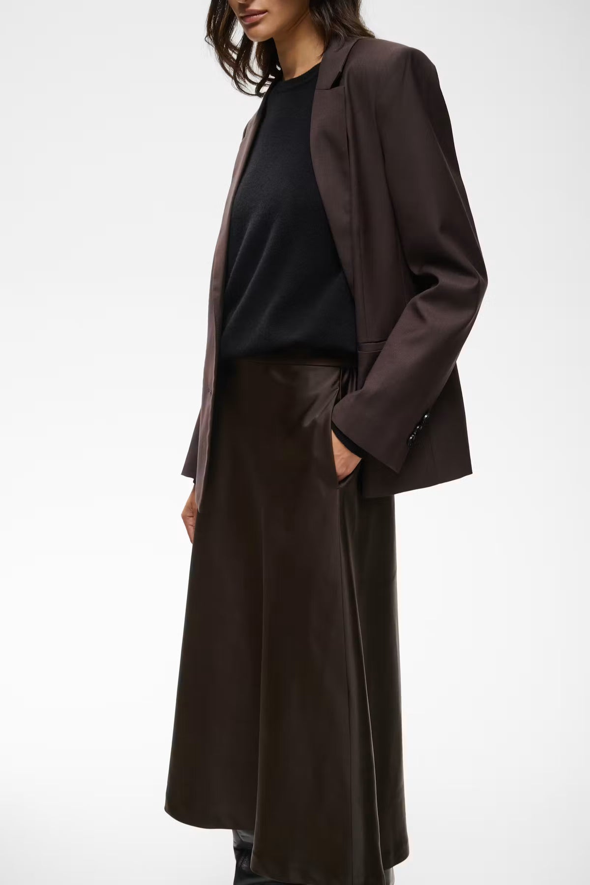ZilkyIW Skirt Chocolate Brown InWear