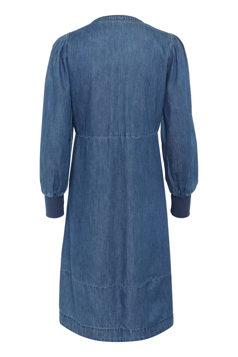 Allura Arpa Rib Dress Dark Blue Wash Culture