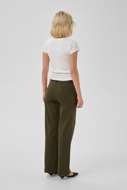 LaraMW 149 Pant Wide Olive Night My Essential Wardrobe