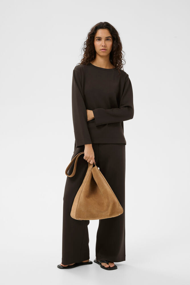 GincentIW Crewneck Sweatshirt Chocolate Brown InWear