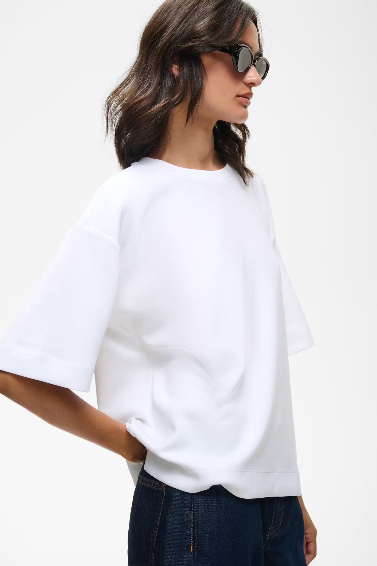 PannieIW Oversize T-shirt Pure White InWear