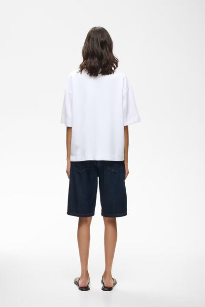 PannieIW Oversize T-shirt Pure White InWear