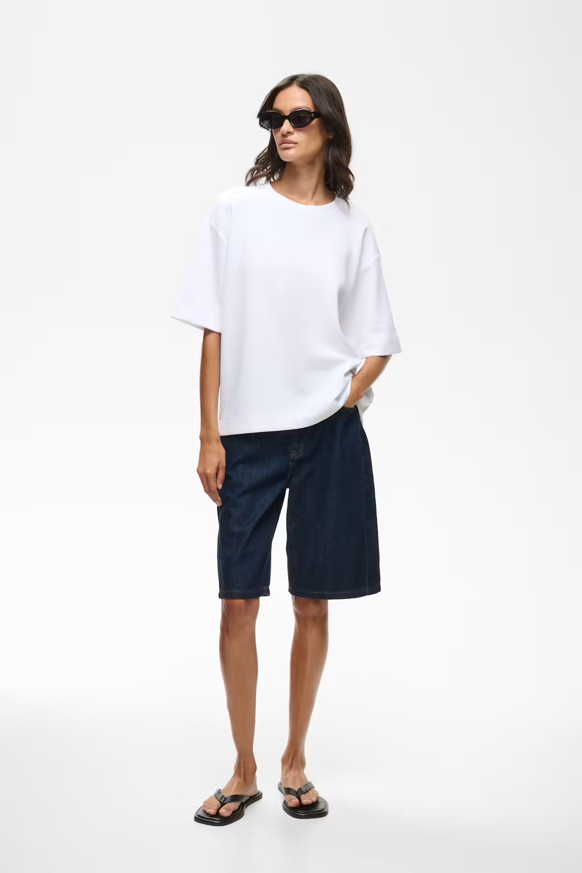 PannieIW Oversize T-shirt Pure White InWear