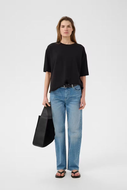 PannieIW Oversize T-shirt Black InWear
