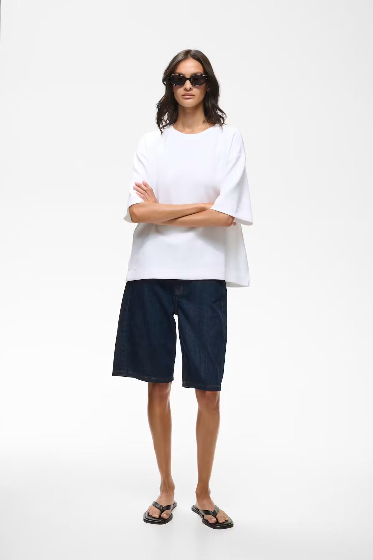 PannieIW Oversize T-shirt Pure White InWear