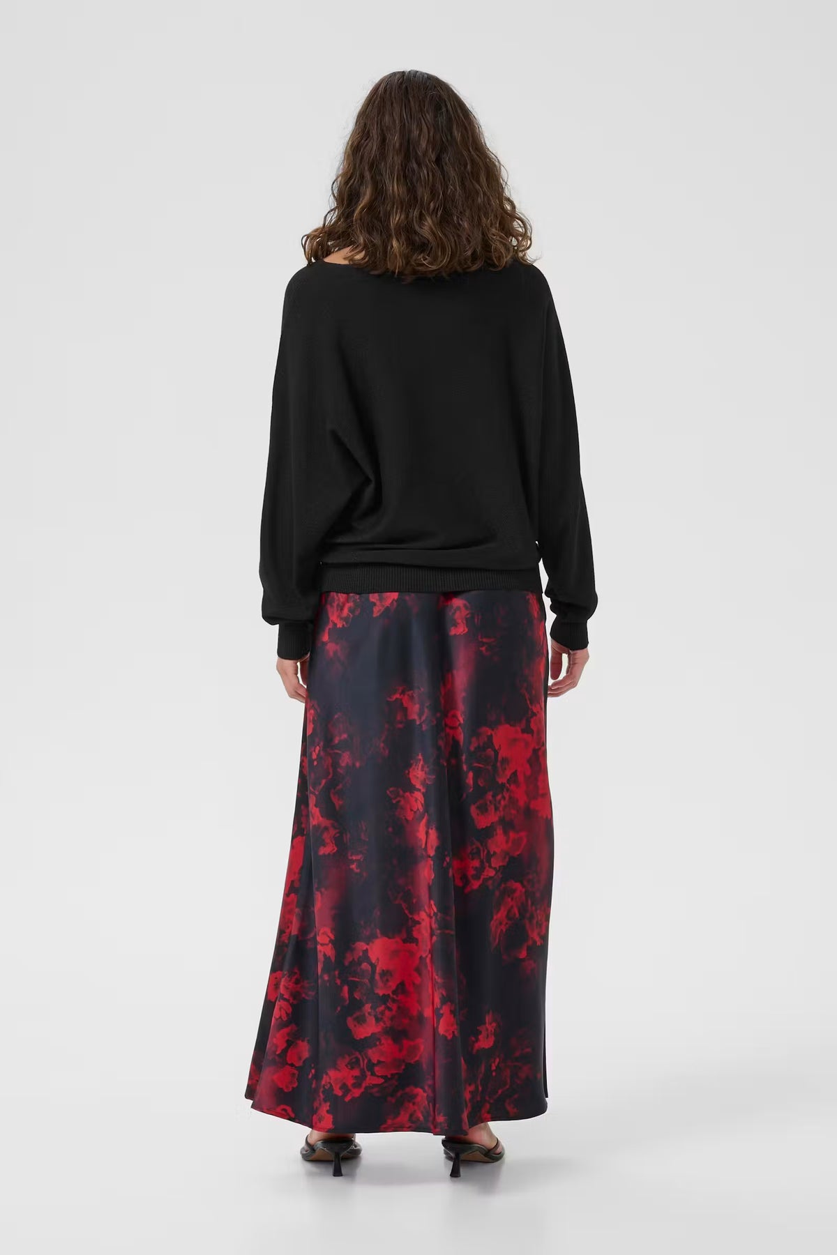 Fay Batwing Jumper Black Culture