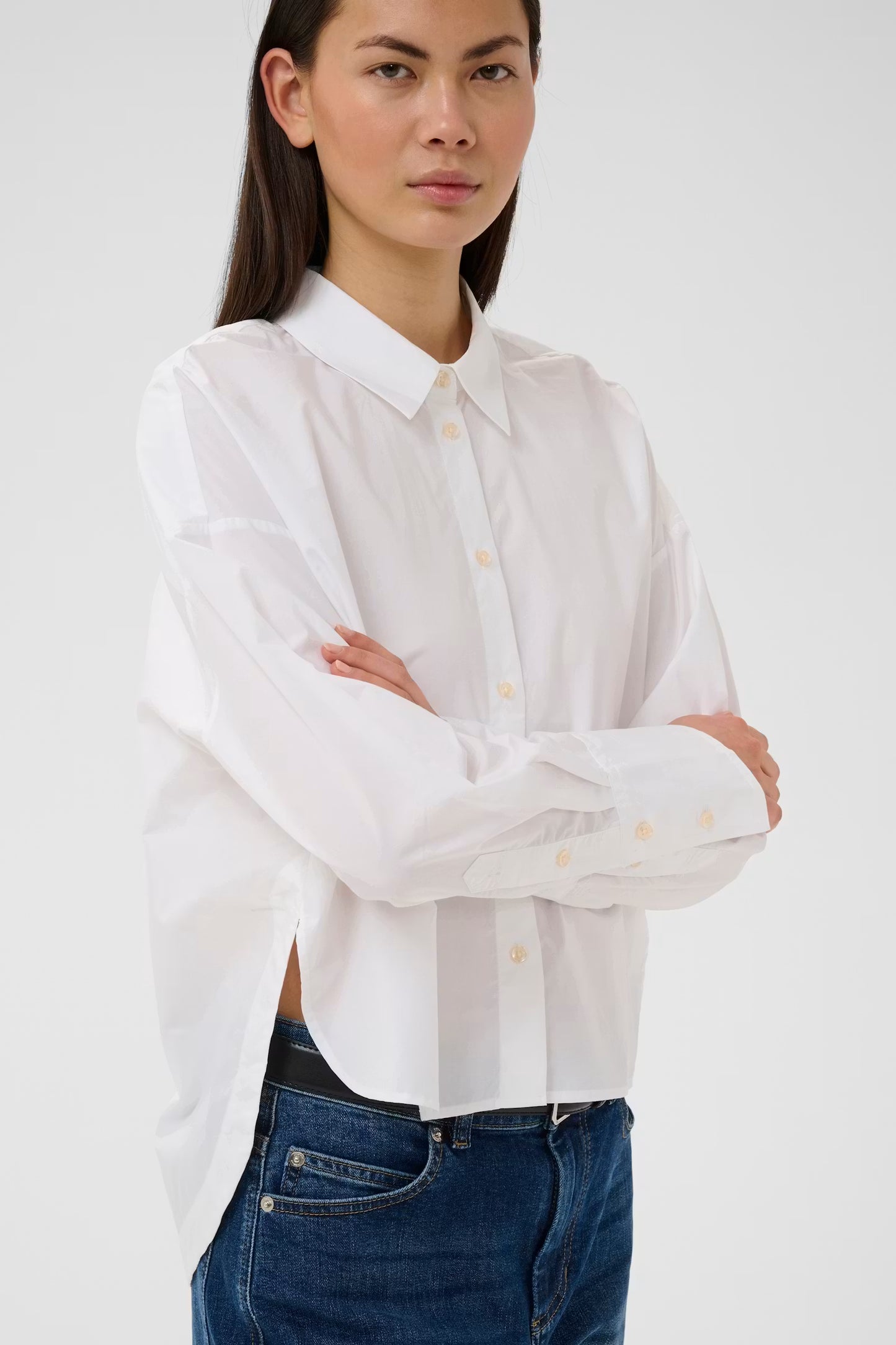 LeloIW Neola Shirt Pure White InWear