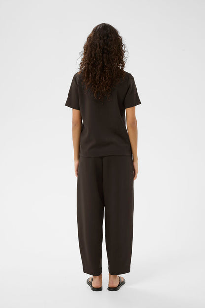 VincentIW Karmen T-Shirt Chocolate Brown InWear