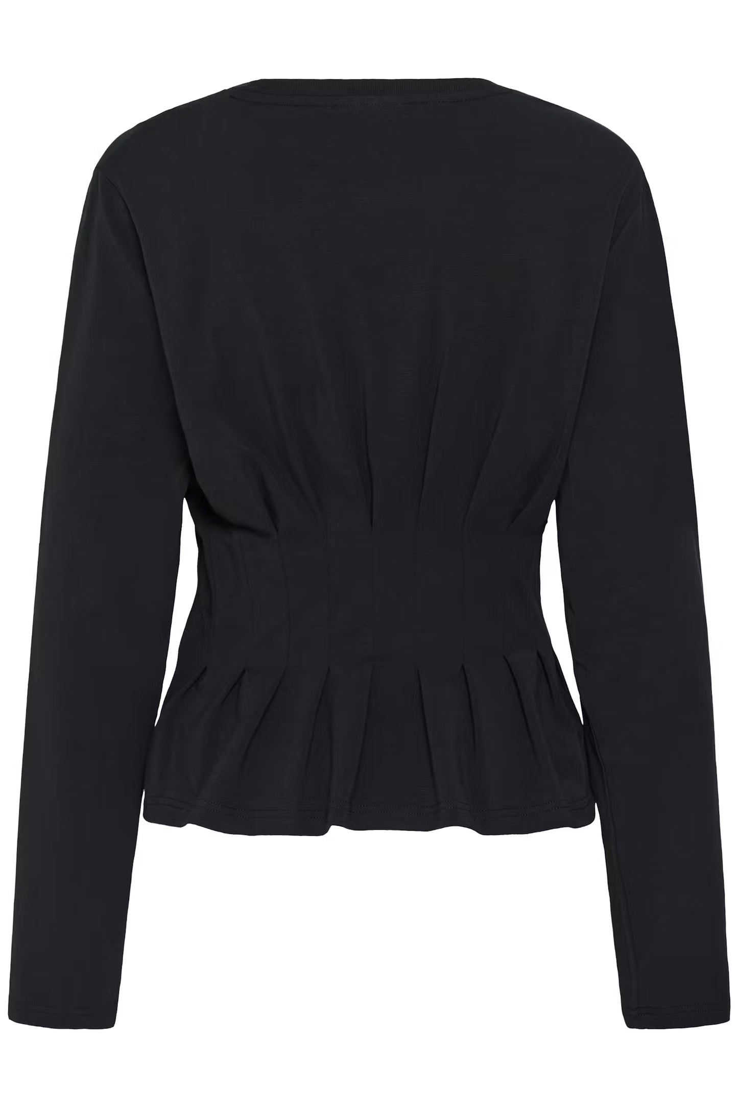 Inez LS Tee Black Gestuz
