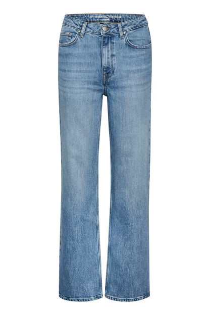 The Louis 139 High Wide Jeans Medium Blue Retro Wash My Essential Wardrobe