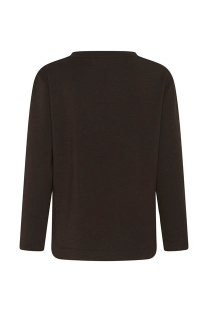 GincentIW Crewneck Sweatshirt Chocolate Brown InWear