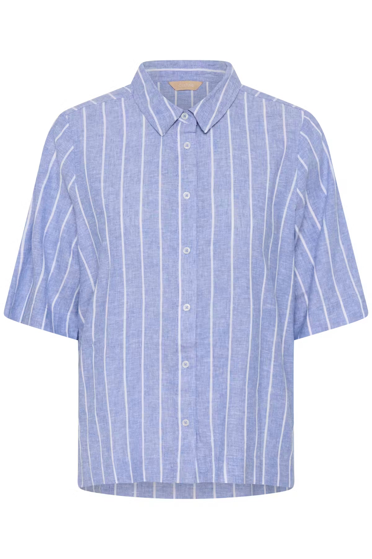 Arletty Shirt Powder Blue/Gardenia Stripe Culture