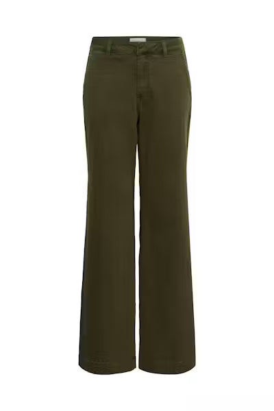 LaraMW 149 Pant Wide Olive Night My Essential Wardrobe