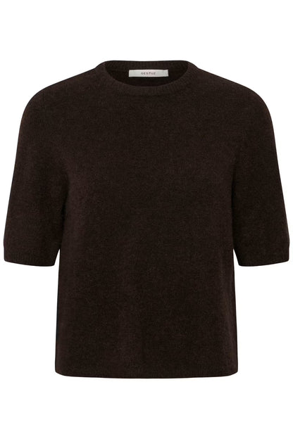 AlphaGZ SS Tee Ganache Melange/Brown Gestuz