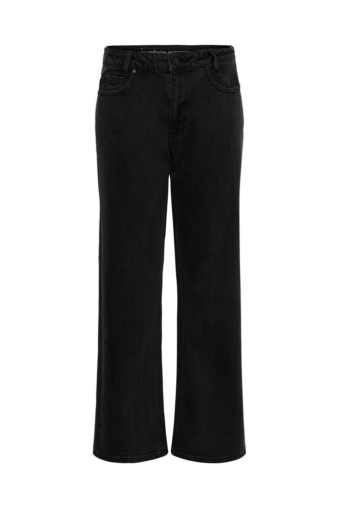 MWValla 144 Jeans Straight Dark Grey Wash My Essential Wardrobe