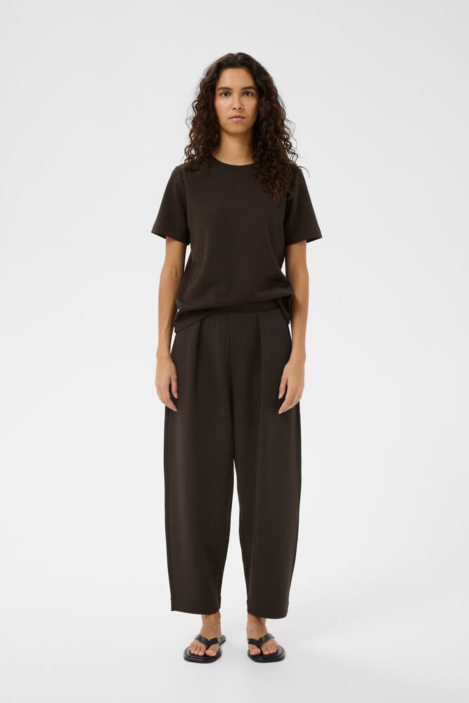 VincentIW Karmen T-Shirt Chocolate Brown InWear