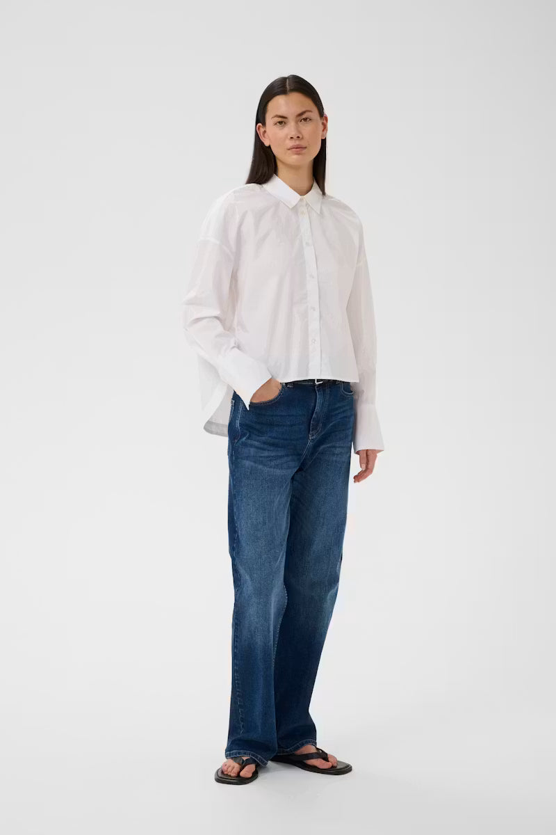 LeloIW Neola Shirt Pure White InWear