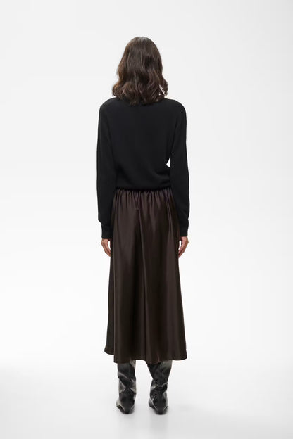 ZilkyIW Skirt Chocolate Brown InWear