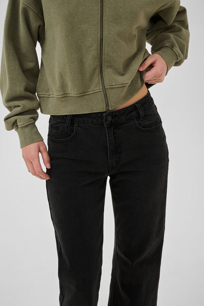 MWValla 144 Jeans Straight Dark Grey Wash My Essential Wardrobe