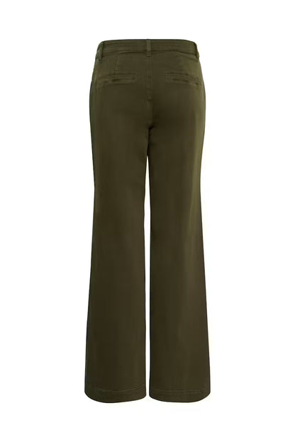 LaraMW 149 Pant Wide Olive Night My Essential Wardrobe