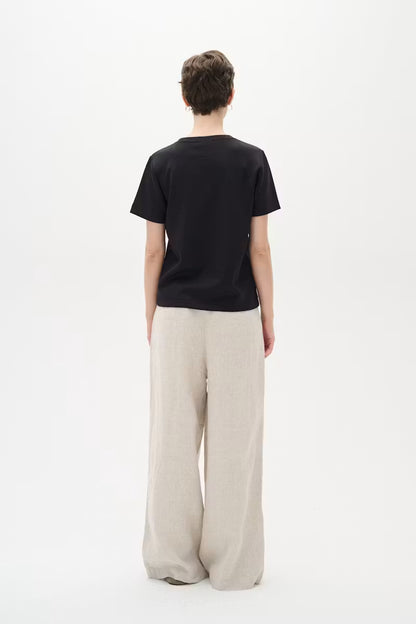 VincentIW Karmen T-Shirt Black InWear
