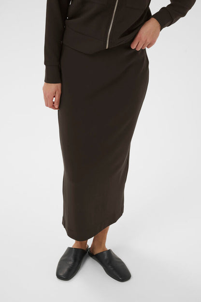 AidaIW Skirt Chocolate Brown InWear